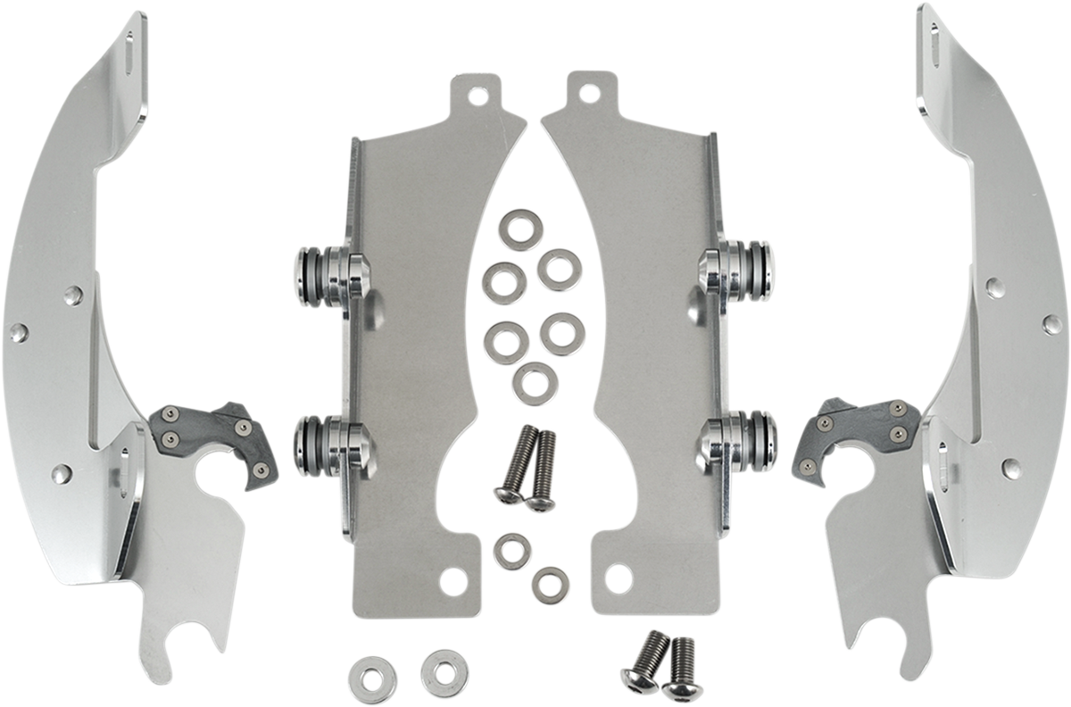 Batwing Trigger Lock Mounting Kit - XV 950 - Polished 2009 - 2015