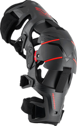 RK-1 Plasma Knee Braces - Black/Red - L/XL