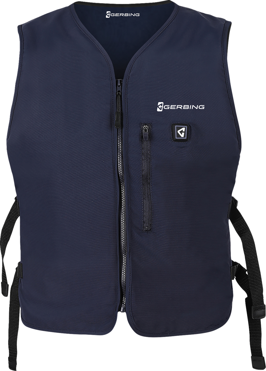 5V Touch Button Circulatory Cooling Vest - Blue