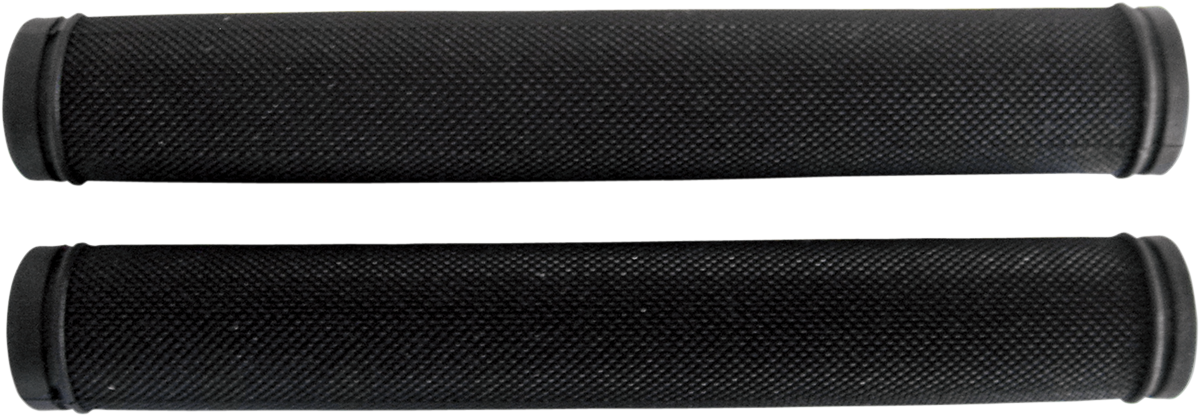 Grips - Rubber - 7\" - Black