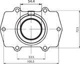 Carburetor Mounting Flange - Arctic Cat 2004 - 2005