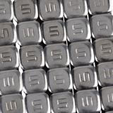 Wheel Weights - Square - Adhesive Stick-On - Chrome - 360 Pack