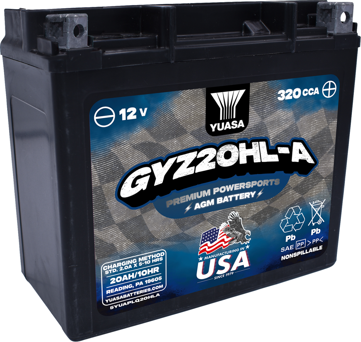 AGM Battery - GYZ20HL-A