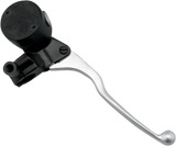 Master Cylinder - Round - 14 mm - Black/Silver