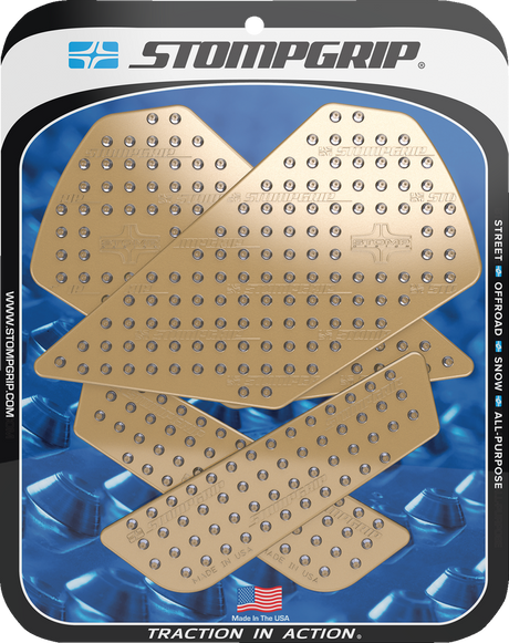 Traction Pad Tank Grips - Volcano - Clear - F 900 XR 2020 - 2025