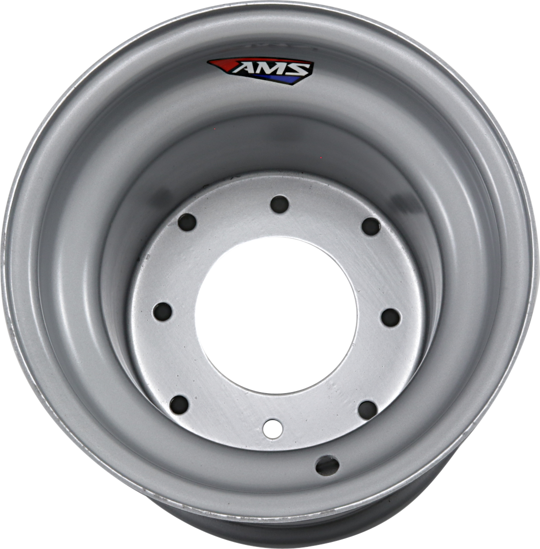Steel Wheel - Rear - Chrome - 9x9 - 4/130-4/150 - 3+6
