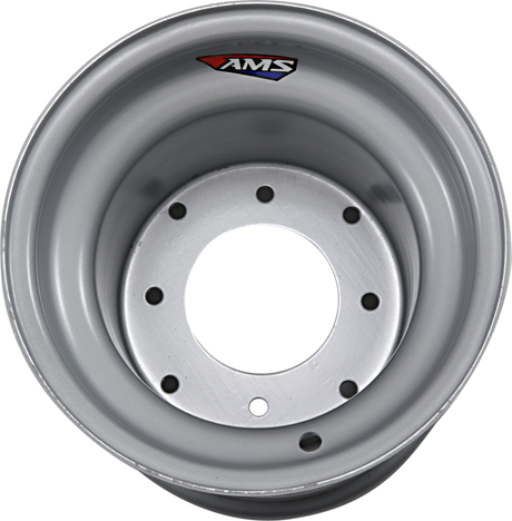 Steel Wheel - Rear - Chrome - 9x9 - 4/130-4/150 - 3+6