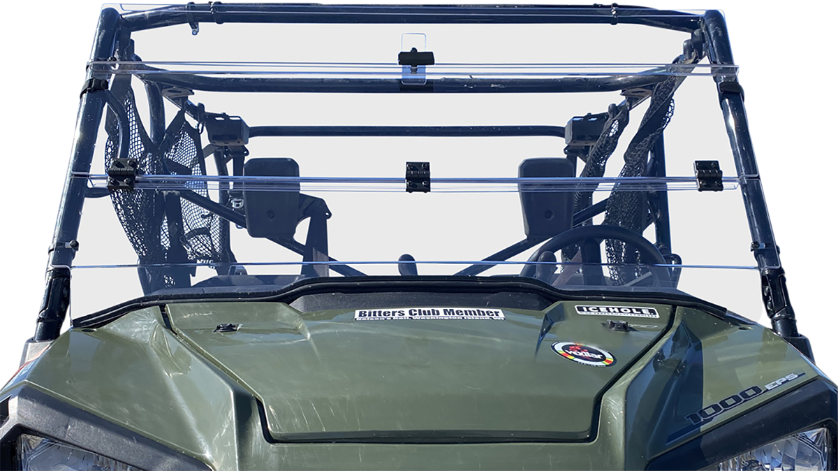 Full Folding Windshield - Deluxe - Pioneer 2016 - 2024