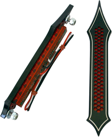 Bag Lights - Tribal Drilled - Red LED