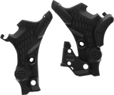 X-Grip Frame Guards - Black - Honda - Transalp