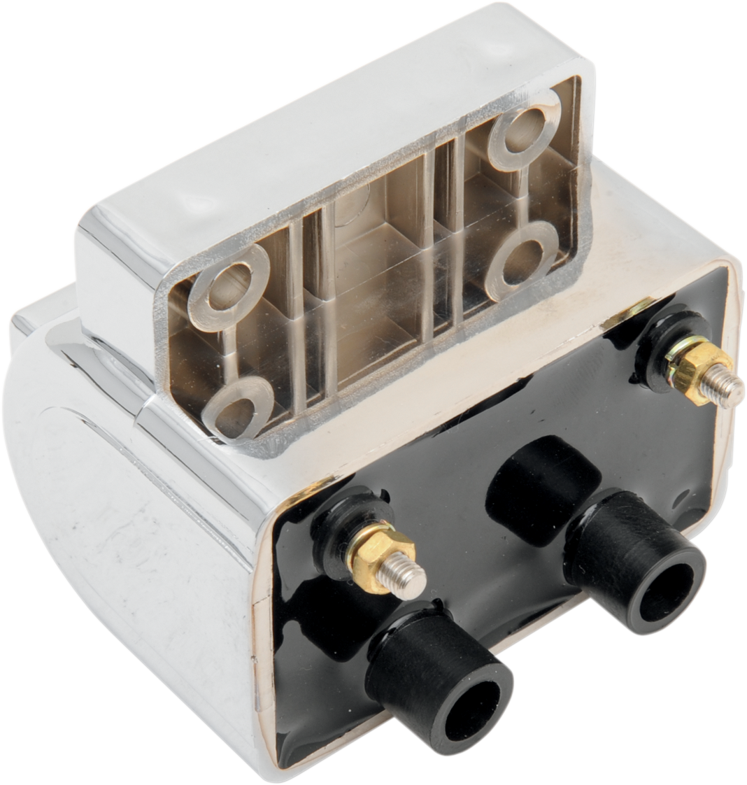 Dual-Fire Ignition Coil - Chrome - Harley Davidson 1970 - 2006