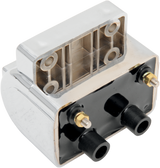 Dual-Fire Ignition Coil - Chrome - Harley Davidson 1970 - 2006