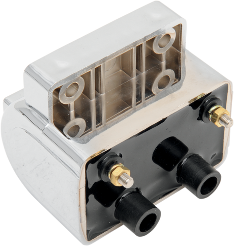 Dual-Fire Ignition Coil - Chrome - Harley Davidson 1970 - 2006