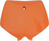 Front Number Plate - Orange 1999 - 2002