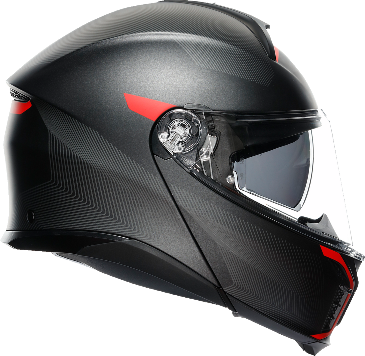 Tourmodular Helmet - Frequency - Matte Gunmetal/Red - Medium