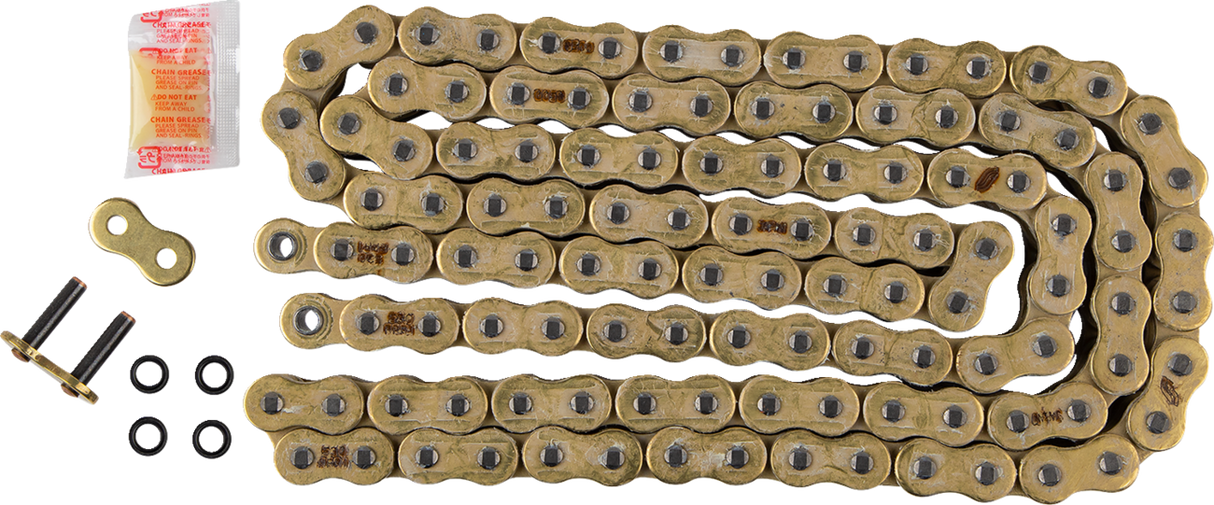 530 RRR1 Chain - 116 Links - Gold