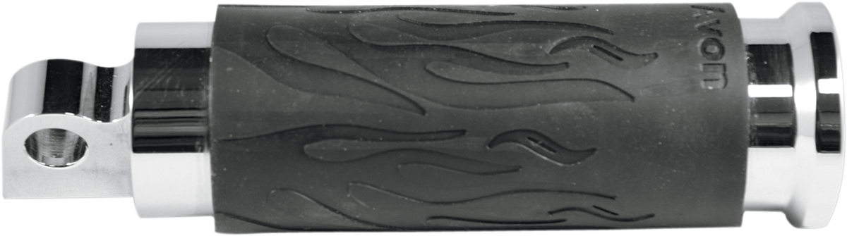 Footpegs - Flame - Chrome