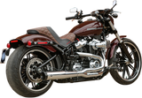 2:1 50 State Exhaust for M8 Softail - Chrome 2018 - 2022