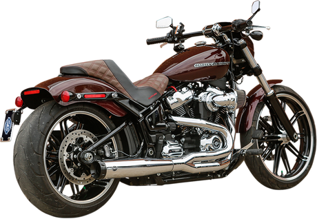 2:1 50 State Exhaust for M8 Softail - Chrome 2018 - 2022
