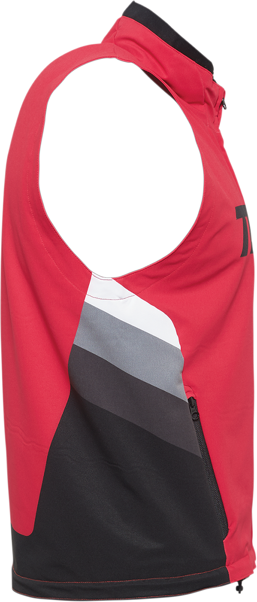 Warmup Vest - Red/Black - 3XL