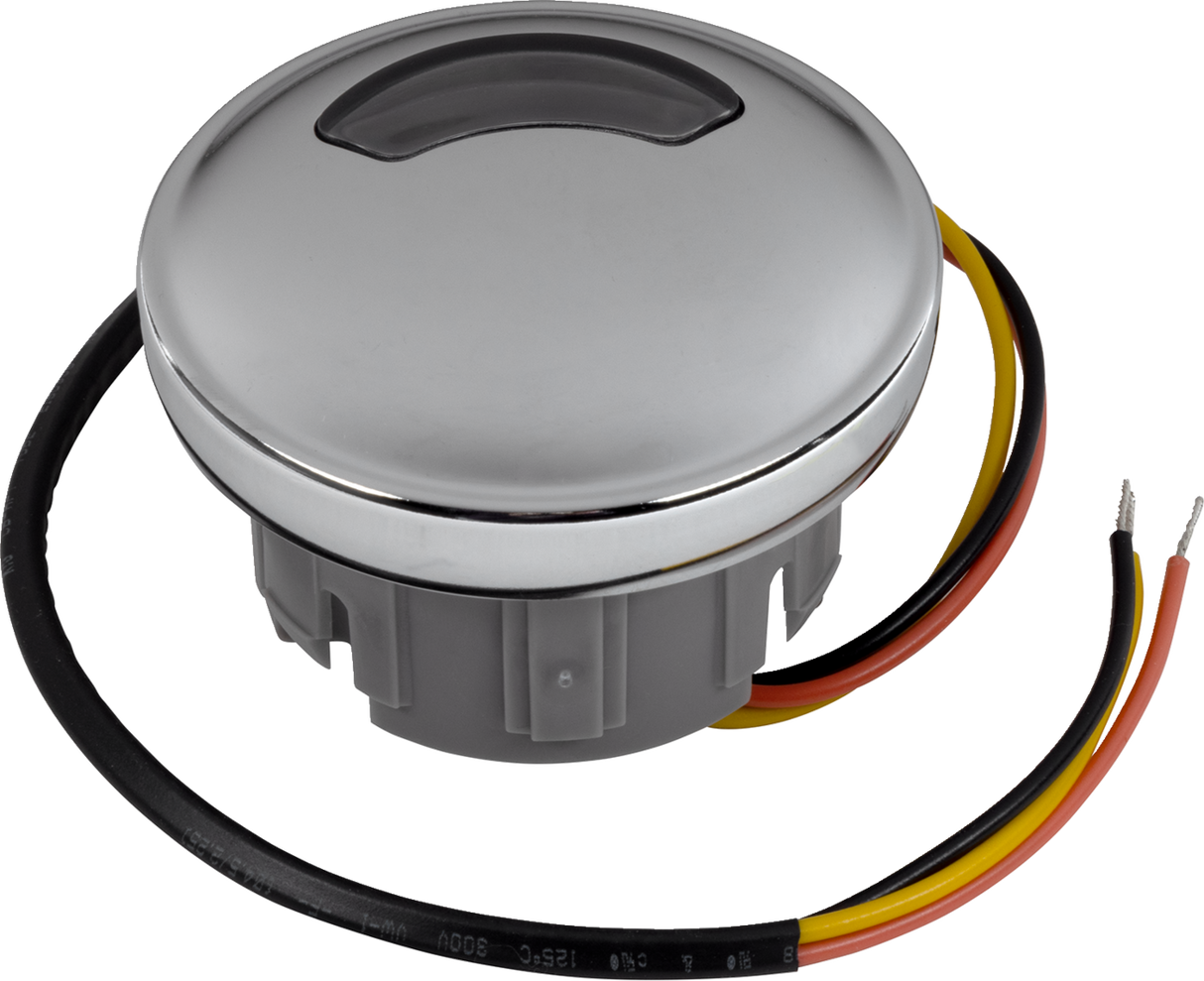 Fuel Gauge - OEM Chrome - Dyna/Softail/Touring \'01-\'08 2001 - 2008