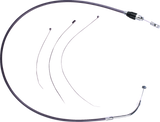 Quick Connect Clutch Cable - Upper - 39-1/4\" - Black/Chrome 2023 - 2024
