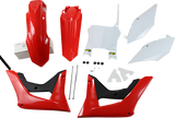 5 Piece Replica Body Kit - OE \'20 Red/White/Black - CRF 250R/450R 2017 - 2021