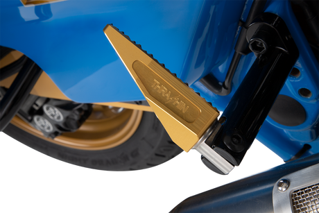 Passenger Footpeg Mount - Black - FLH/FLT 1993 - 2022