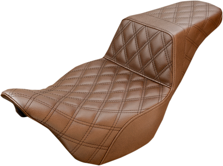Step-Up Seat - Full Lattice Stitch - Brown - \'08-\'23 FL 2008 - 2023