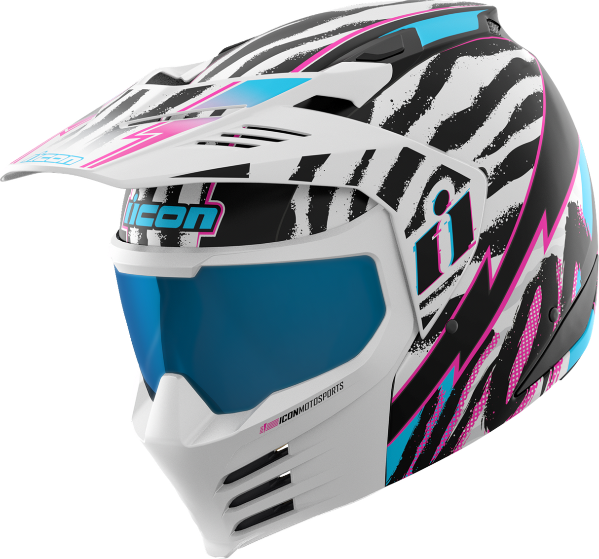 Elsinore™ Helmet - Rad Dawn - White - XS