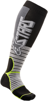 MX Pro Socks - Gray/Yellow - Medium