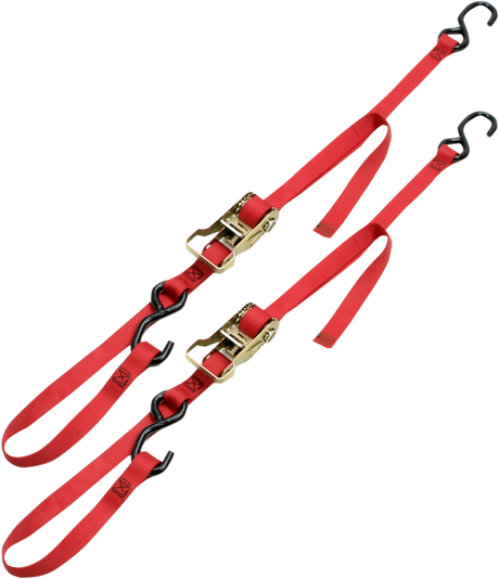 Integra Rat Pak Tie-Downs - 1\" x 6\' - Red