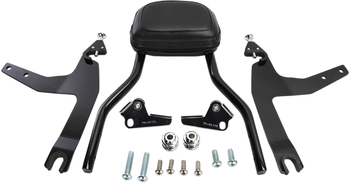 Backrest Kit - 14\" - Black - Softail 2006 - 2017