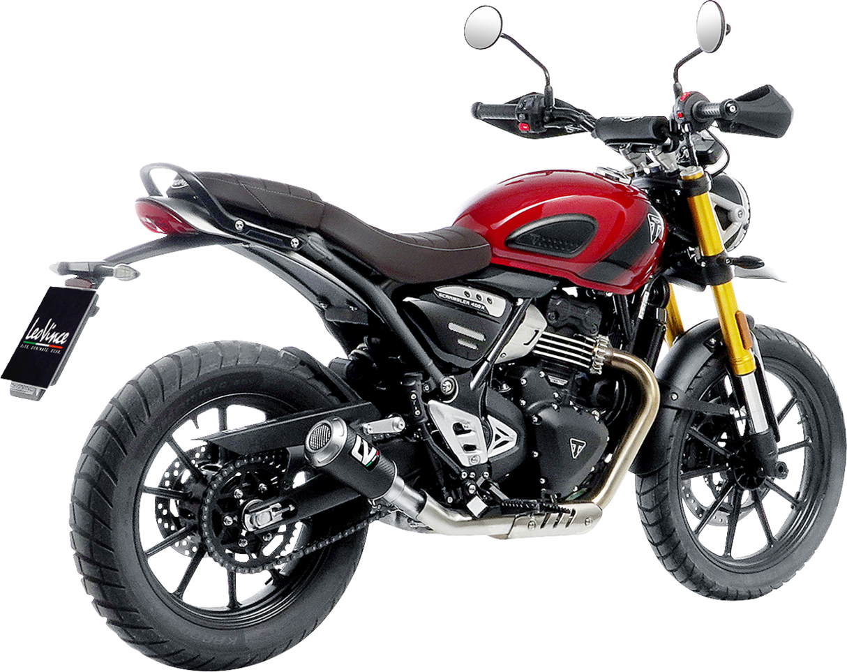 LV-10 Slip-On Muffler - Carbon Fiber - Scrambler/Speed 400 2024 - 2025