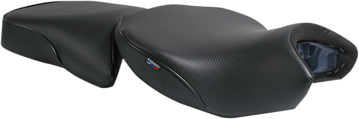 World Sport™ Performance Seat - Black - Carbon FX - Low Front with Rear Seat - BMW R1200 GS \'13-\'19 2013 - 2019