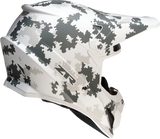 Rise Helmet - Snow Camo - White/Gray - XS