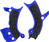 X-Grip Frame Guards - Black/Blue - WR 250/450 F 2024 - 2025