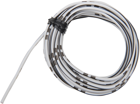 14A Wire - 13\' - White/Black