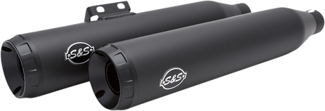 Grand National Slip-On Mufflers - Black 2018 - 2022