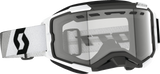 Fury Snow Cross Goggle - Premium Black/White - Clear Lens