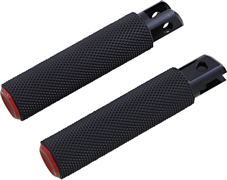 Knurled Footpegs - Red - FXDR 2018 - 2020