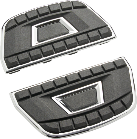 Chicane™ Floorboard Inserts - Passenger - Chrome 2006 - 2024
