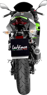 LV Corsa S Black Edition Slip-On Muffler - Kawasaki Ninja 400/500 2018 - 2025