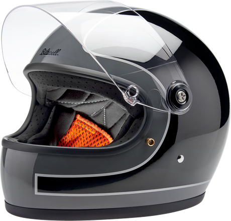 Gringo S Helmet - Tracker - Gloss Storm Gray/Black - Medium