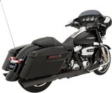 4\" Slashdown Slip-On Mufflers - Black 2017 - 2022