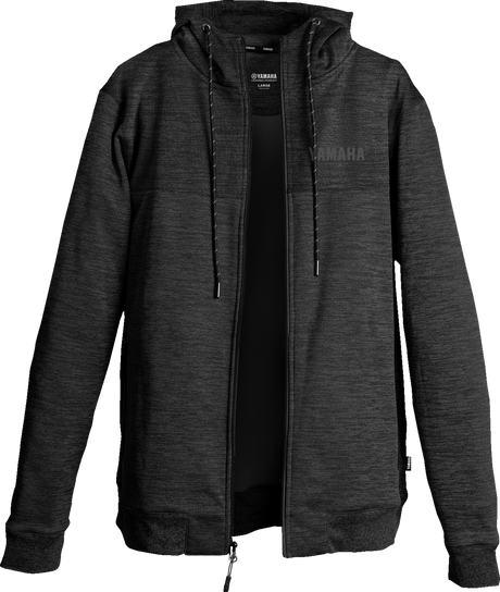 Yamaha Zip Hoodie - Black - Medium