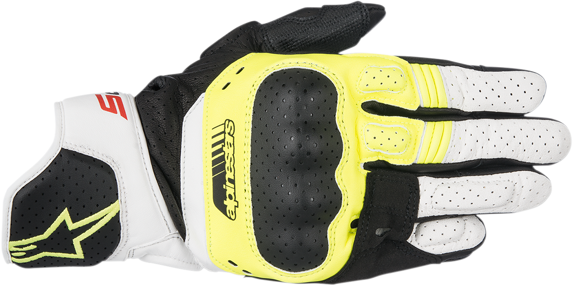 SP-5 Gloves - Black/Fluo Yellow/White - 3XL