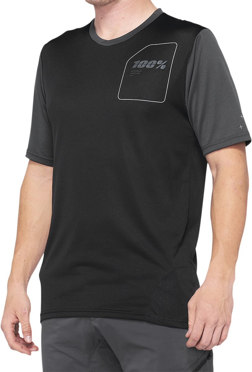 Ridecamp Jersey - Charcoal/Black - Large