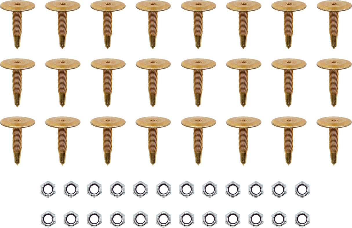 Studs with Locknuts - 1.080\" - 24 Pack