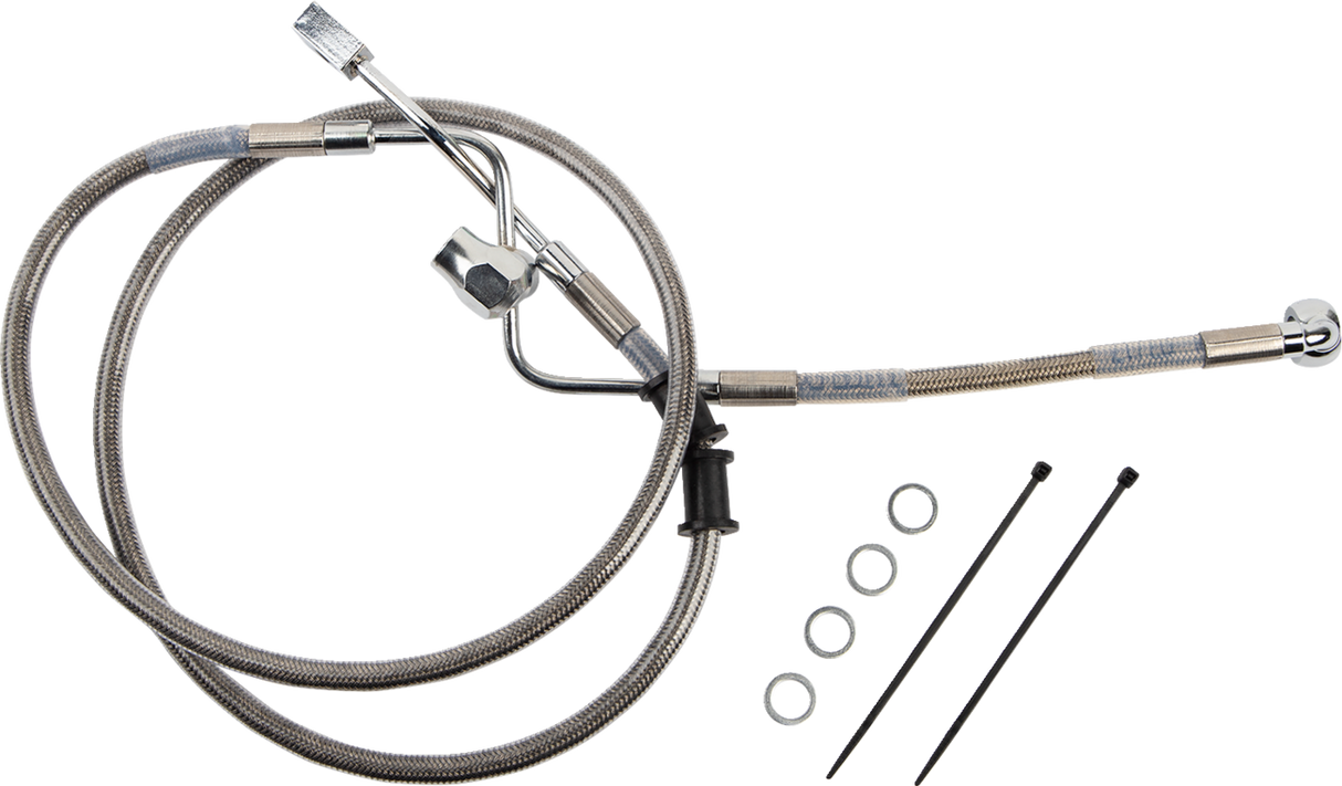 Brake Line - Rear - Master Cylinder to ABS - Stainless Steel 2018 - 2023